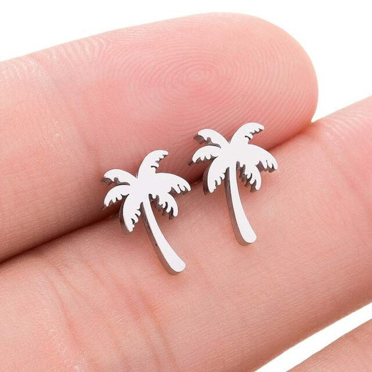 Ohrstecker Palme
