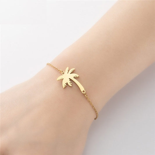 Kette mit Palme für das Handgelenk oder den Knöchel