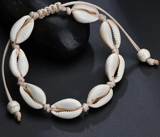 Fußkette aus Muscheln